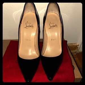 Authentic Christian Louboutin black “So Kate” 36.5